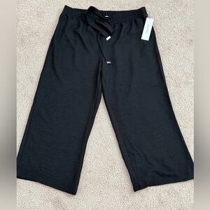 Nwt Womens Calvin Klein Pants Flare Black